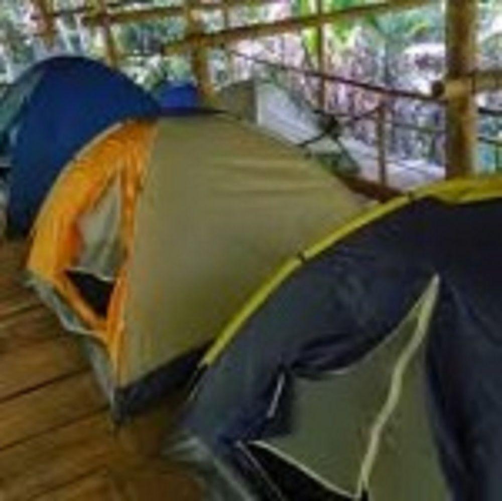 Отель Lupa Masa Jungle Camp Gua Sai Экстерьер фото
